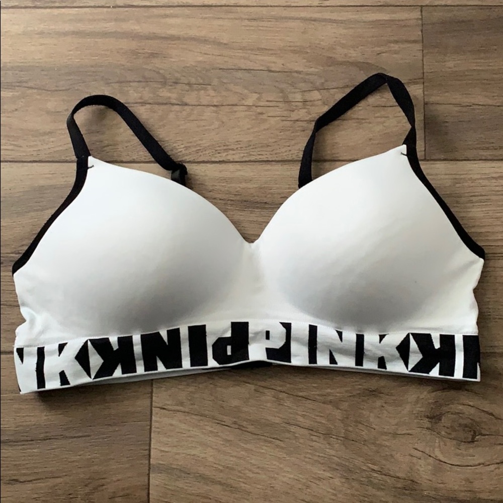 Pink Victoria secret bra